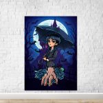 Painel Retangular Tema Wandinha 7096