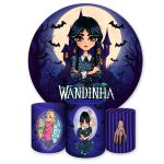 Kit 4 Capas Tema Wandinha 7096