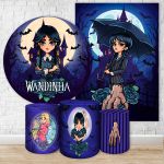 Kit 5 Peças Tema Wandinha 7096
