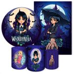 Kit 5 Peças Tema Wandinha 7096