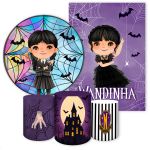 Kit 5 Peças Tema Wandinha 7097