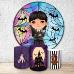Kit 4 Capas Tema Wandinha 7097