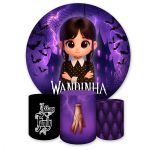 Kit 4 Capas Tema Wandinha 7099