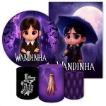 Kit 5 Peças Tema Wandinha 7099