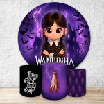Kit 4 Capas Tema Wandinha 7099