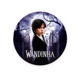 Painel Redondo Tema Wandinha 7105