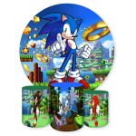 Kit 4 peças Full Tema Sonic 734