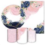 Kit 5 Peças Tema Flores 90