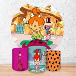 Kit 4 Capas Sublimadas Tema Flintstone Pedrita 94