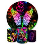 Kit 4 peças Full Tema Neon 988