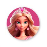 Capa Painel Sublimados Tema Barbie 158