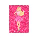 Capa Painel Retangular Sublimado Tema Barbie 603
