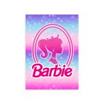 Capa Painel Retangular Sublimado Tema Barbie 2652