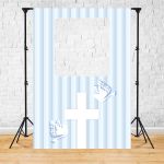 Capa Painel Interativo Para Fotos Vazado Tema Batizado /batismo 2239