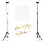 Capa Painel Interativo Para Fotos Vazado Tema Batizado /batismo 2240