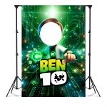 Capa Painel Interativo Para Fotos Vazado Tema Ben 10 5097