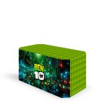 Capa Decorativa para 2 Mesas Quadrada Sublimada Tema ben 10 5097