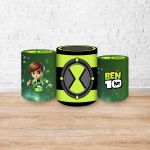 Trio Capas Cilindros Sublimados Tema Ben 10 5098