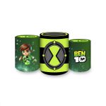 Trio Capas Cilindros Sublimados Tema Ben 10 5098