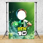 Capa Painel Interativo Para Fotos Vazado Tema Ben 10 5098