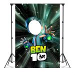 Capa Painel Interativo Para Fotos Vazado Tema Ben 10 5099