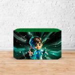 Capa Decorativa para 2 Mesas Quadrada Sublimada Tema ben 10 5099