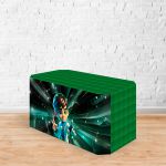 Capa Decorativa para 2 Mesas Quadrada Sublimada Tema ben 10 5099