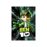 Capa Painel Retangular Sublimado Tema Ben 10 5099
