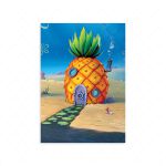 Capa Painel Retangular Sublimado Tema Bob Esponja 5544