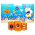 Kit Capa Painel Redondo + 2unid Capa Retangular + Trio Capas Cilindros Tema Bolofofos 2530
