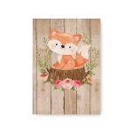 Capa Painel Retangular Sublimado Tema Bosque 222