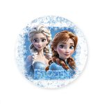 Capa Painel Redondo Sublimados Tema frozen 2707