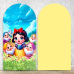 Capa Painel Romano Sublimado Tema Branca de Neve Realismo 2198