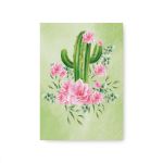 Capa Painel Retangular Sublimado Tema Cactus/ Flores 65