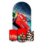 Capa Painel Romano Veste fácil + 3 Capas Cilindros Tema Carros