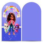 Capa Painel Romano Sublimado Tema Casa Magica da Gaby 2230