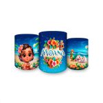 Trio Capas Cilindros Sublimados Tema Moana 2051