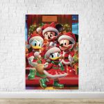 Capa Painel Retangular Sublimado Tema Natal 4612