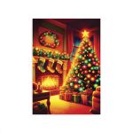 Capa Painel Retangular Sublimado Tema Natal 4611