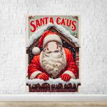 Capa Painel Interativo Para Fotos Vazado Tema Natal 4611