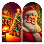 Capa Painel Romano Sublimado Tema Natal 4611