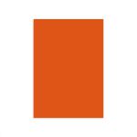 Capa Painel Retangular Sublimado Tema Liso Laranja 4056