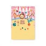 Capa Painel Retangular Sublimado Tema Circo 226