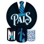 Capa Painel + Trio Capas Cilindros Sublimados Tema Dia dos pais 395
