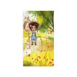 Capa Painel Retangular Sublimado Tema Fazendinha Rosinha 4598