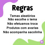 Kit 4 peças TEMA ALEATÓRIO