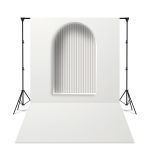 Fundo Fotográfico 3D Sublimado Tema Branco 113