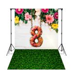 Fundo Fotográfico 3D Sublimado Cenário Jardim 67 