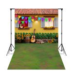 Fundo Fotográfico 3D Sublimado Tema Festa junina Cenário 89