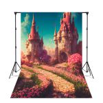 Fundo Fotográfico 3D Sublimado Cenário Castelo 39